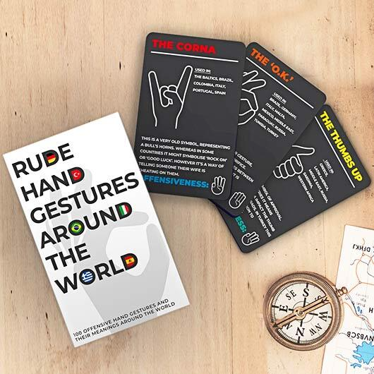 RUDE HAND GESTURES AROUND THE WORLD