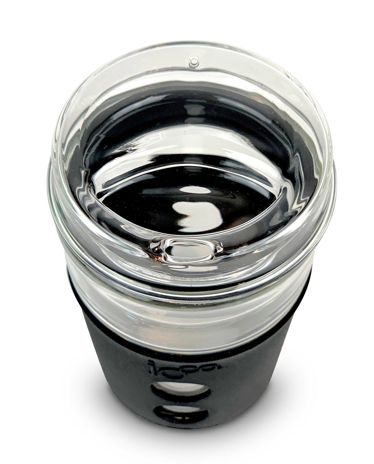 IOco - GLASS TRAVEL CUP 8OZ | BLACK NIGHT