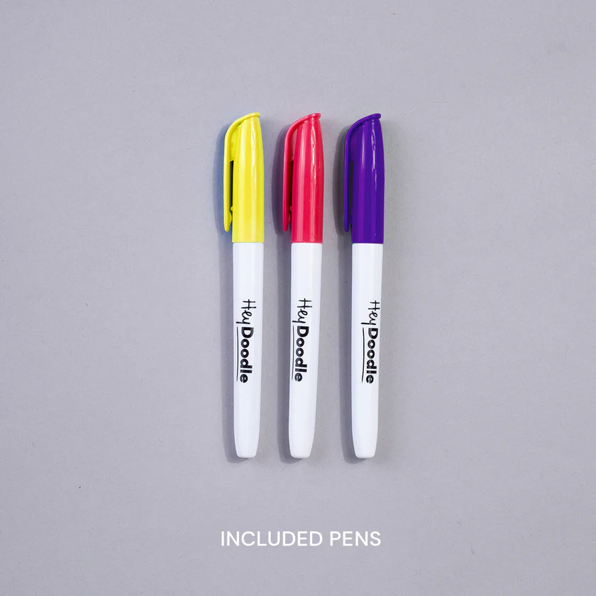 HEY DOODLE MINI COLOURING AND DOODLE MAT | DINOROAR