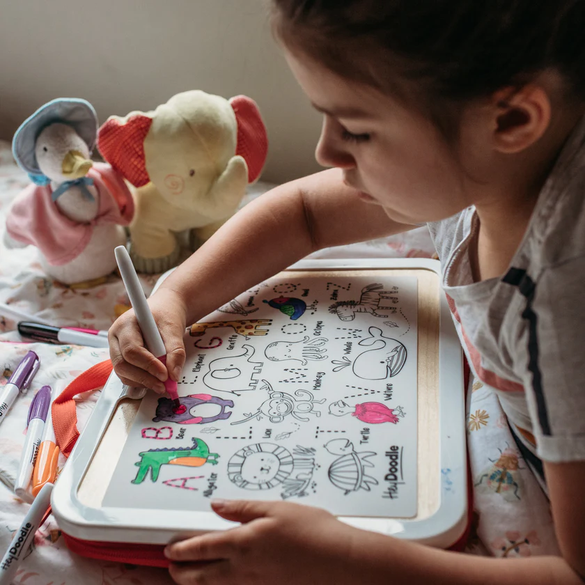 HEY DOODLE - MINI COLOURING AND DOODLE MAT | INTO THE WILD