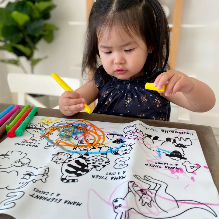 HEY DOODLE - REUSABLE SILICONE MAT | MY FIRST COUNTING
