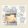 HEY DOODLE - REUSABLE SILICONE MAT | MY FIRST SHAPES