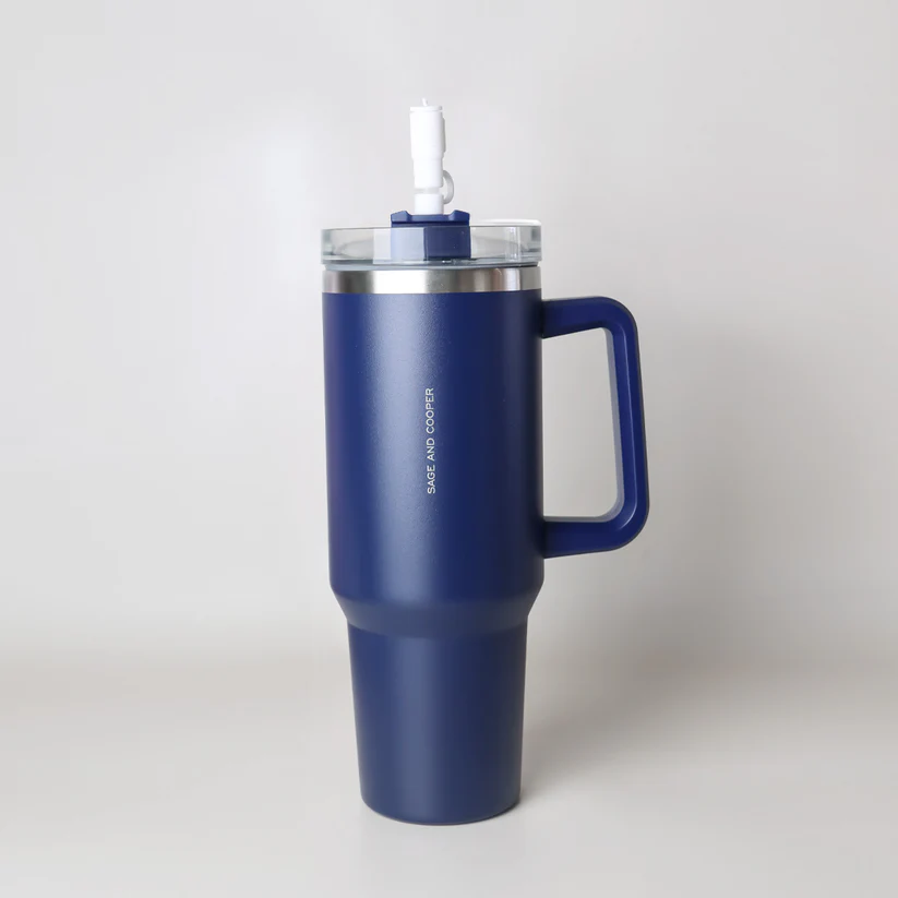 SAGE & COOPER HIPPO BOTTLE 1.2L - NAVY