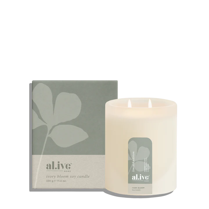 AL.IVE - SOY CANDLE | IVORY BLOOM
