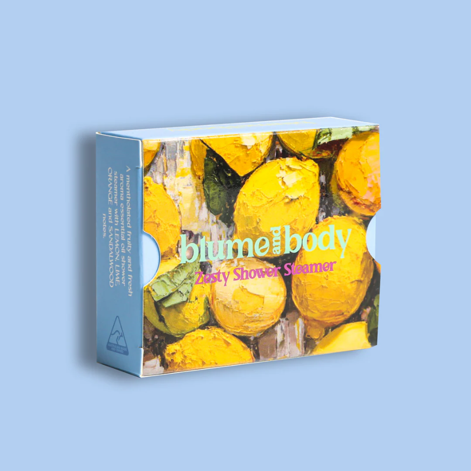 BLUME & BODY SHOWER STEAMER | INVIGORATING CITRUS 2