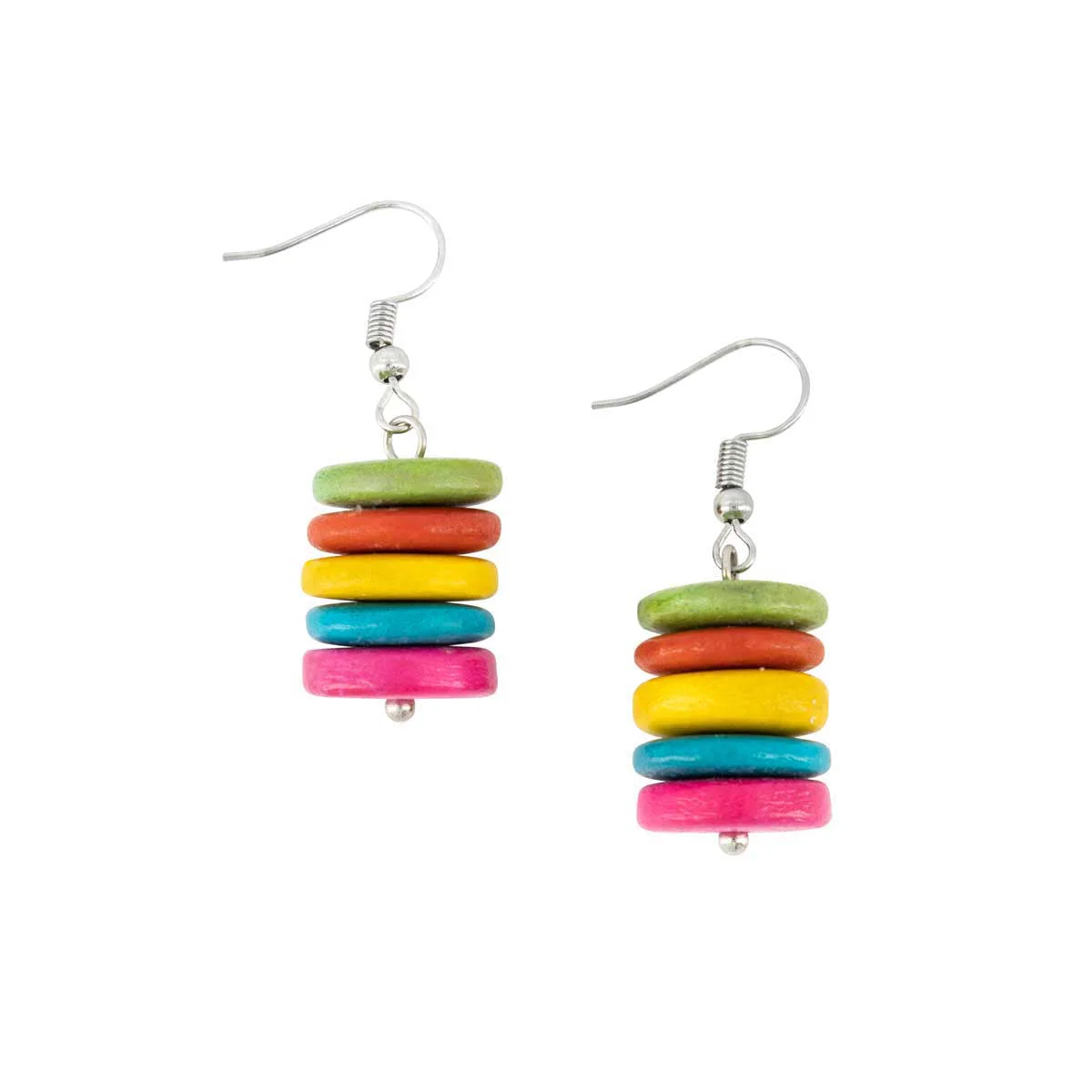 SMARTIE STACKED EARRINGS | MULTI