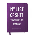 NOTEBOOK | MY LIST OF SHIT THAT NEEDS TO GET DONE (PINK)