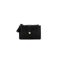 BLACK CAVIAR MABEL BLACK CARD HOLDER / COIN PURSE WALLET