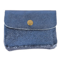 MAISON FANLI - COIN PURSE | METALLIC BLUE JEANS