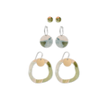 KIASMIN 2 AURA CIRCLE PARTY PACK EARRINGS