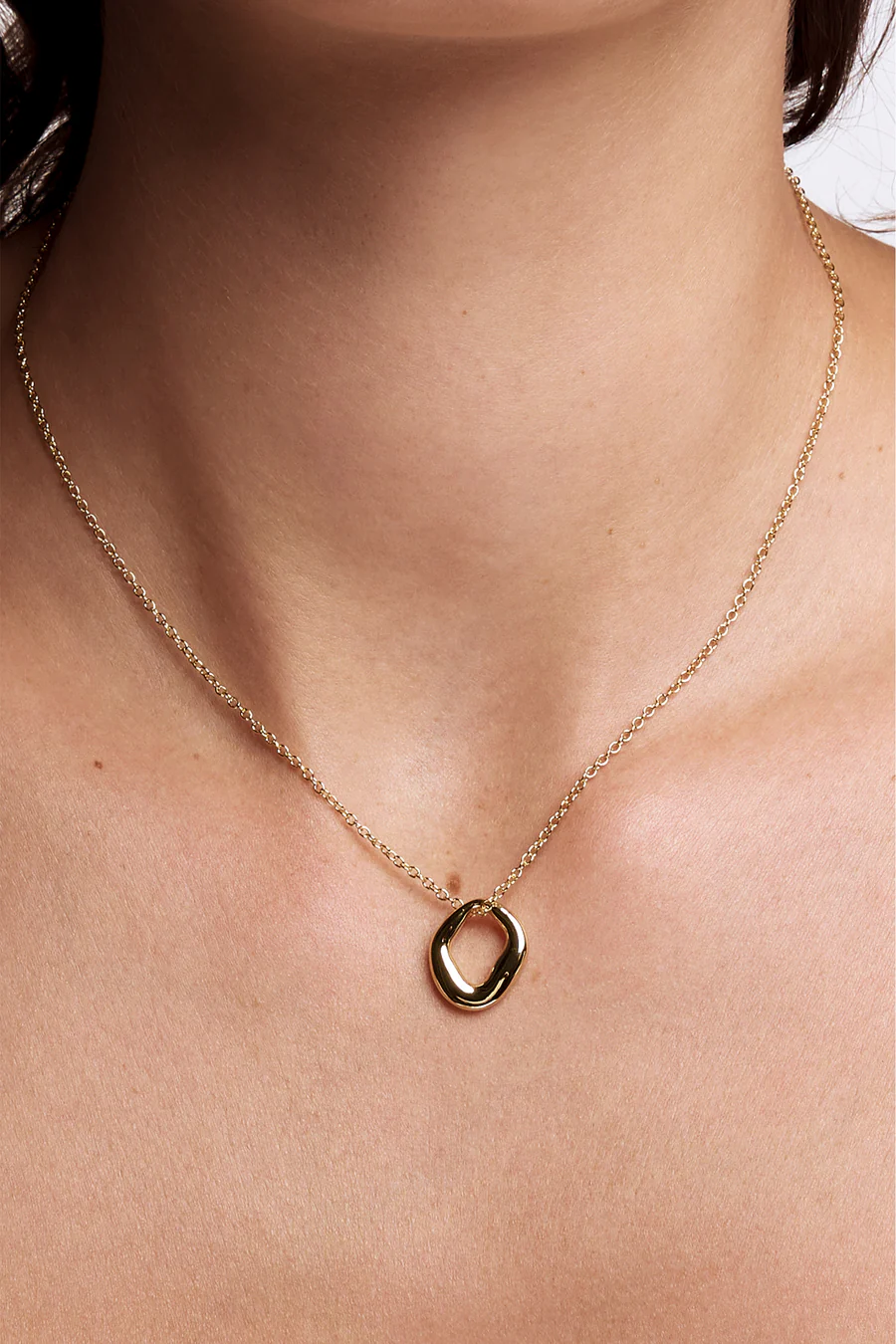 LIBERTE` | HUNTER GOLD NECKLACE