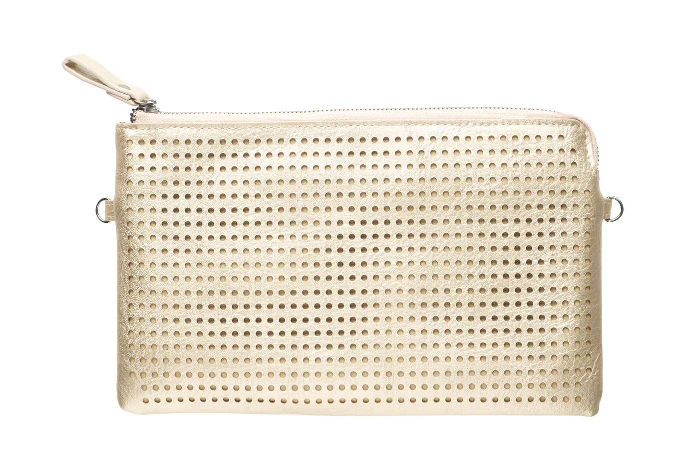 BLACK CAVIAR GOLD CROSSBODY / CLUTCH
