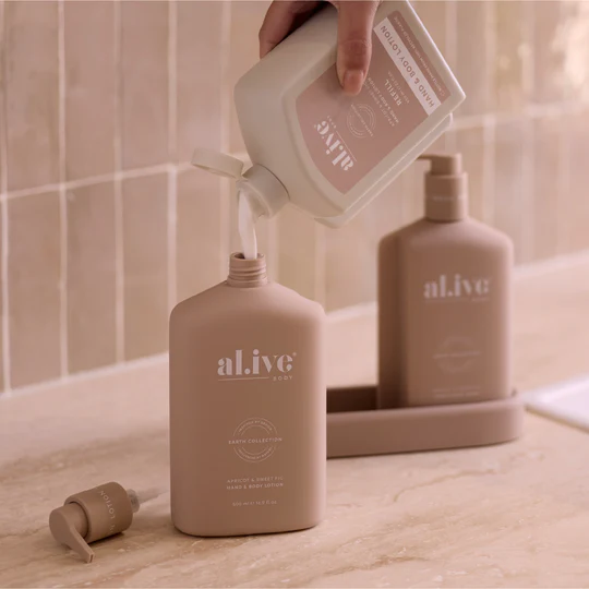 AL.IVE BODY - LOTION REFILL | APRICOT & SWEET FIG 650ML