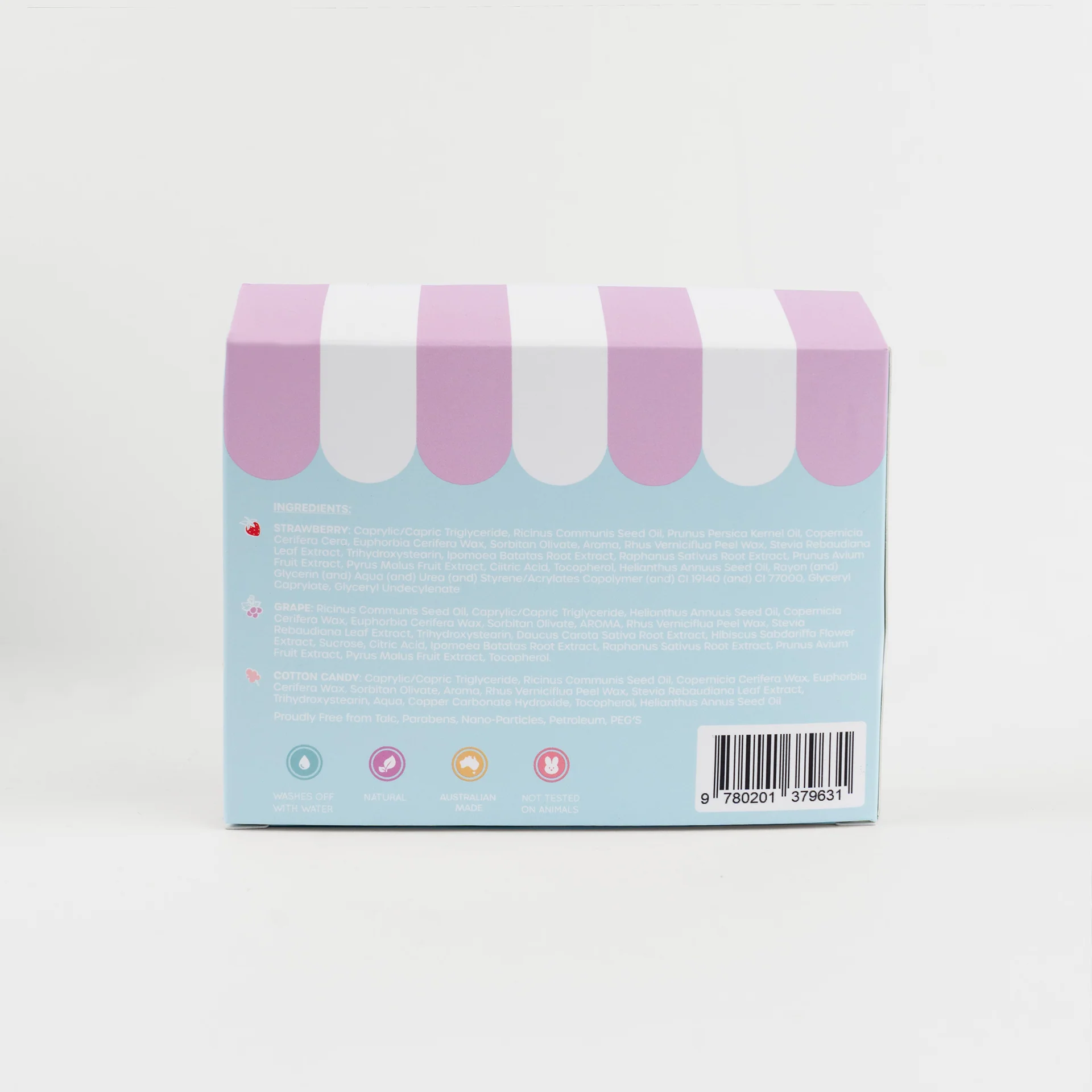 OH FLOSSY - LIP GLOSS | STRAWBERRY, GRAPE, COTTON CANDY