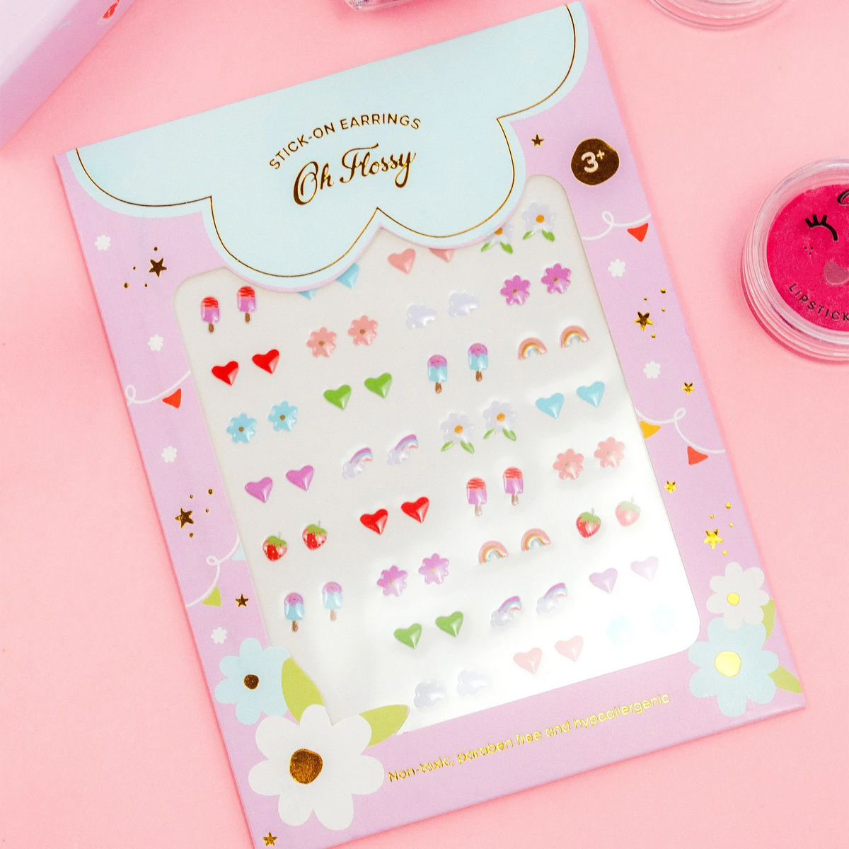 OH FLOSSY | STICK ON EARRINGS