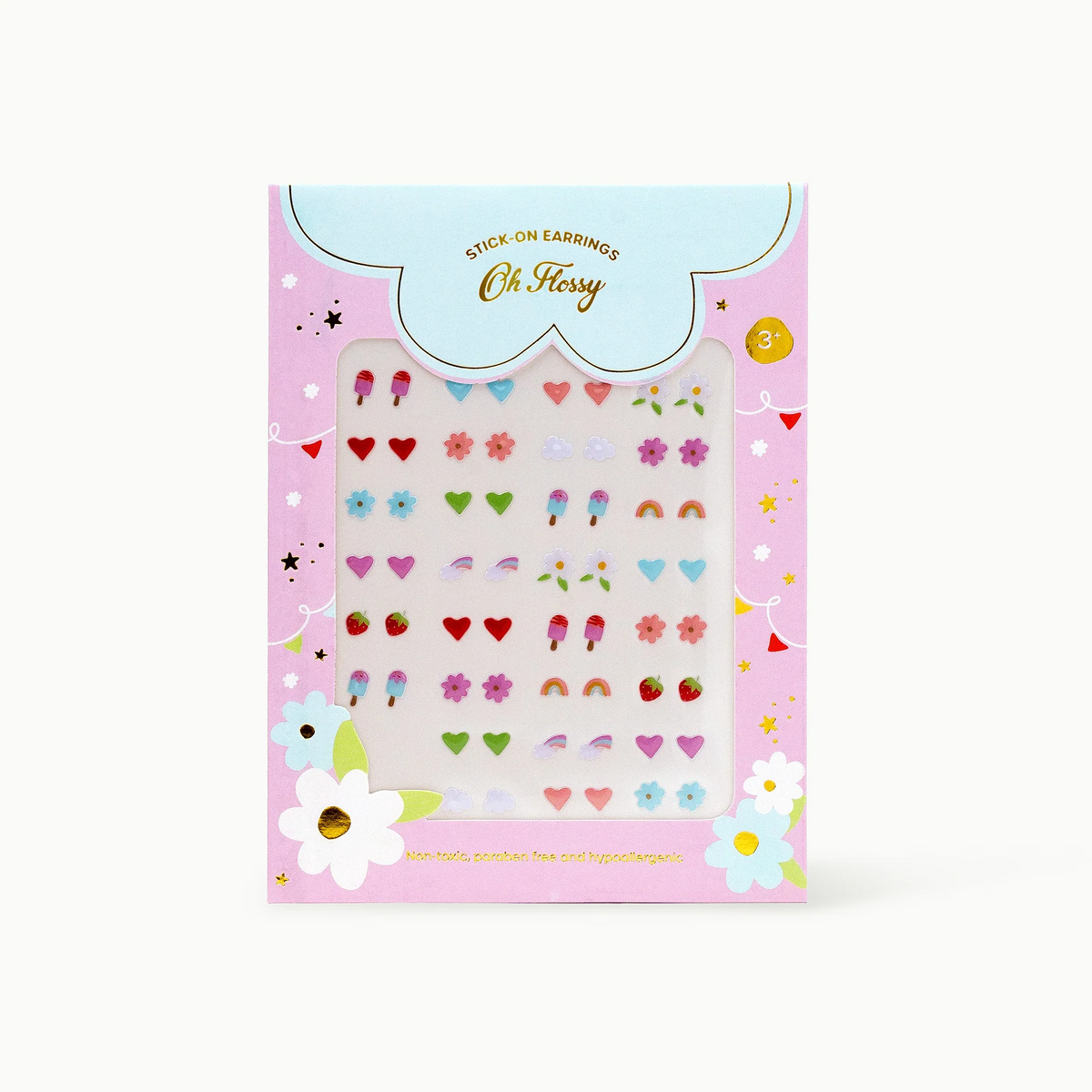 OH FLOSSY | STICK ON EARRINGS