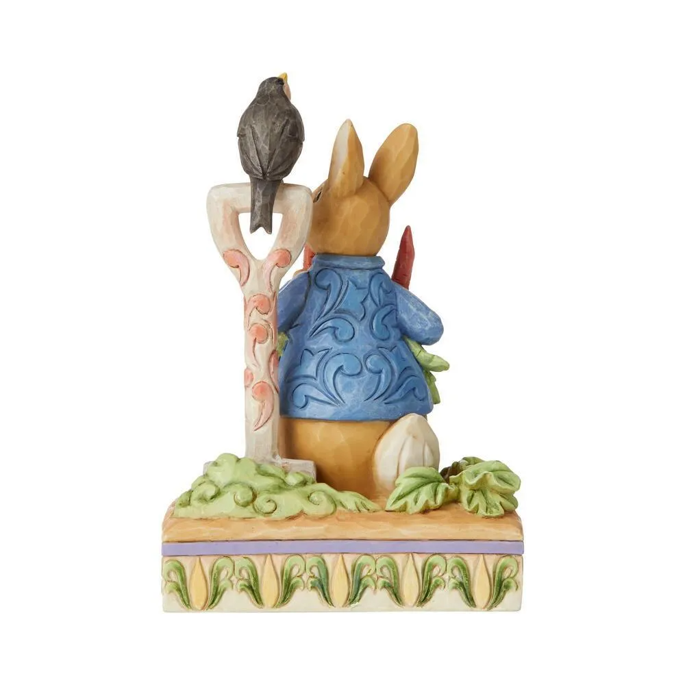 BEATRIX POTTER BY JIM SHORE - THEN HE ATE SOME RADISHES
