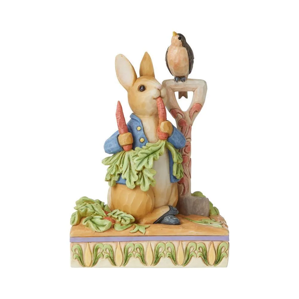 BEATRIX POTTER BY JIM SHORE - THEN HE ATE SOME RADISHES