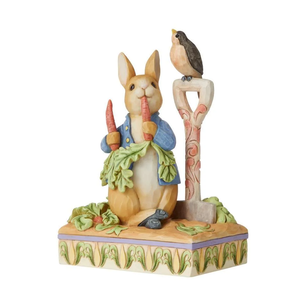 BEATRIX POTTER BY JIM SHORE - THEN HE ATE SOME RADISHES