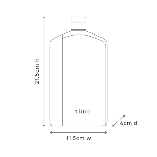 AL.IVE BODY - WASH REFILL | MANGO & LYCHEE 1L