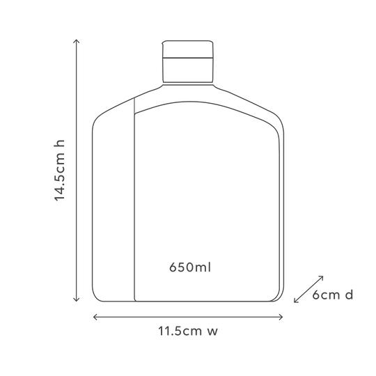 AL.IVE BODY - LOTION REFILL | COCONUT & WILD ORANGE 650ML