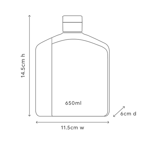 AL.IVE BODY - LOTION REFILL | COCONUT & WILD ORANGE 650ML