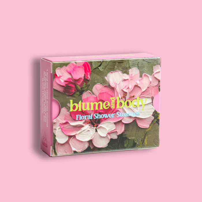 BLUME & BODY SHOWER STEAMER | ROSE GERANIUM
