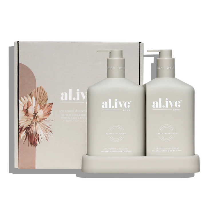 AL.IVE BODY - WASH & LOTION DUO | SEA COTTON & COCONUT