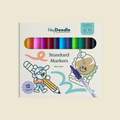 HEY DOODLE - STANDARD COLOUR MARKERS | 12 COLOURS