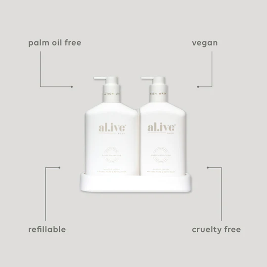AL.IVE BODY - WASH & LOTION DUO | MANGO & LYCHEE