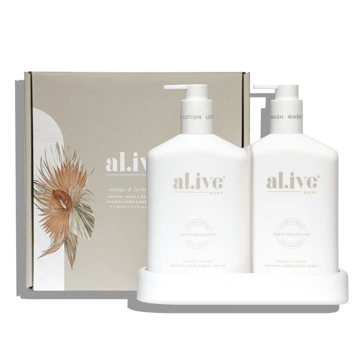 AL.IVE BODY - WASH & LOTION DUO | MANGO & LYCHEE