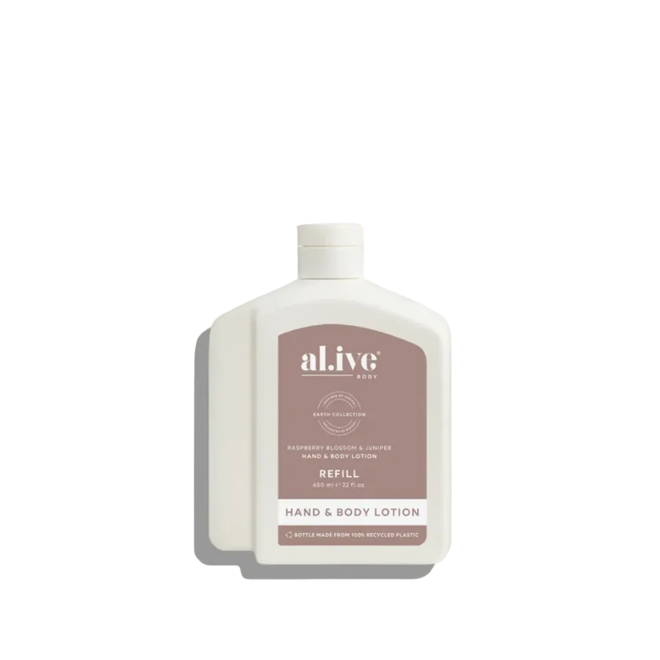 AL.IVE BODY - LOTION REFILL | RASPBERRY BLOSSOM & JUNIPER 650ML