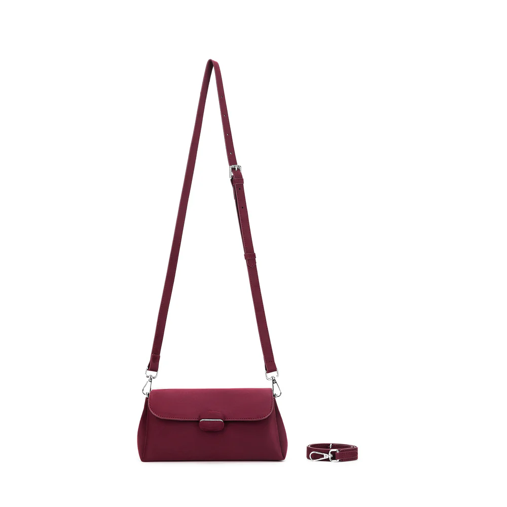 BLACK CAVIAR | MERCER CHERRY RED SHOULDER CROSSBODY