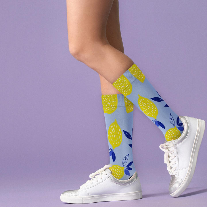 RED FOX SOX - UNISEX SIZING | BLUE LEMON