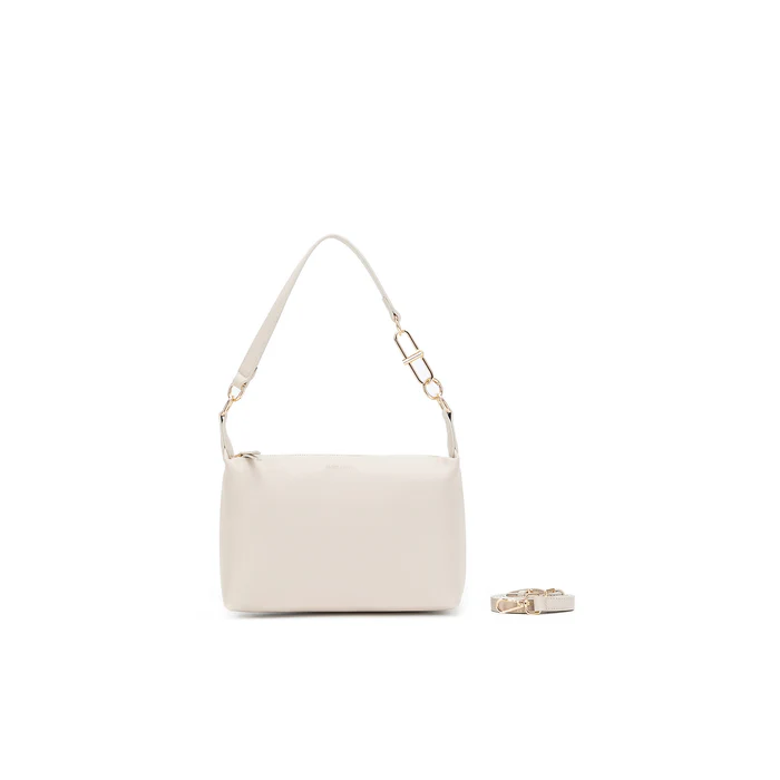 BLACK CAVIAR ELODIE OATMEAL TOP HANDLE CROSSBODY BAG