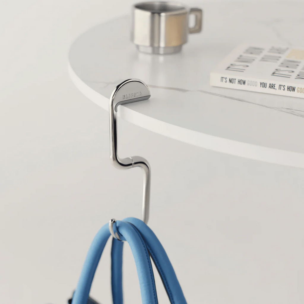 KLIPSTA - BAG HOOK | SILVER