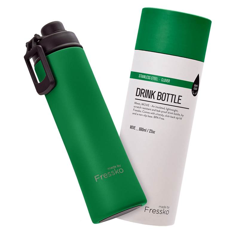 MADE BY FRESSKO - MOVE 660ML | SIP FLASK | CLOVER
