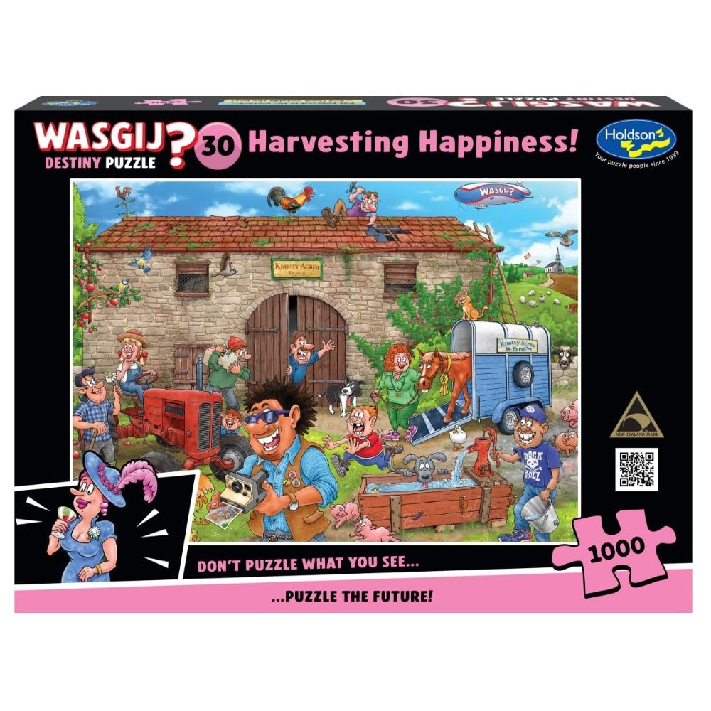 WASGIJ? DESTINY 30 PUZZLE | HARVESTING HAPPINESS