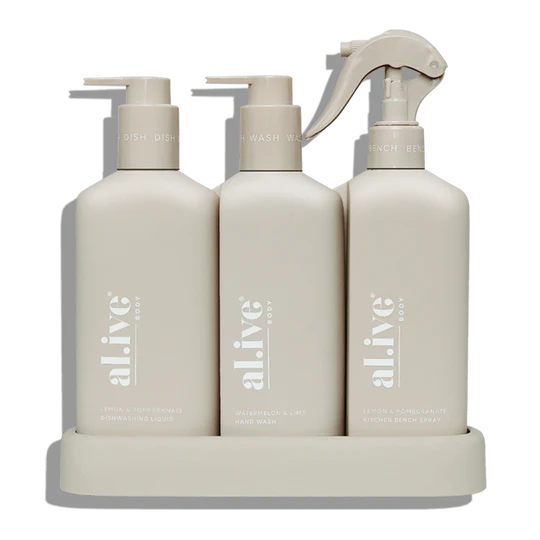 AL.IVE HOME - KITCHEN TRIO | LEMON & POMEGRANATE + WATERMELON & LIME