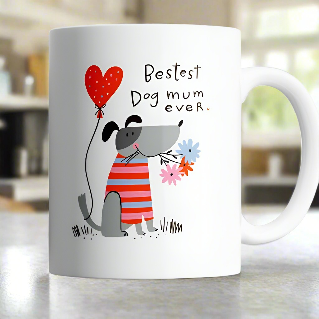 COFFEE MUG - BEST DOG MUM EVER