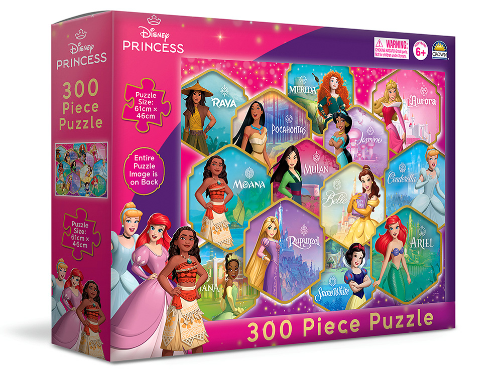 DISNEY PRINCESS JIGSAW 300 PCE