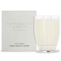 PEPPERMINT GROVE - SOY CANDLE | FRESH SAGE & CEDAR 370G