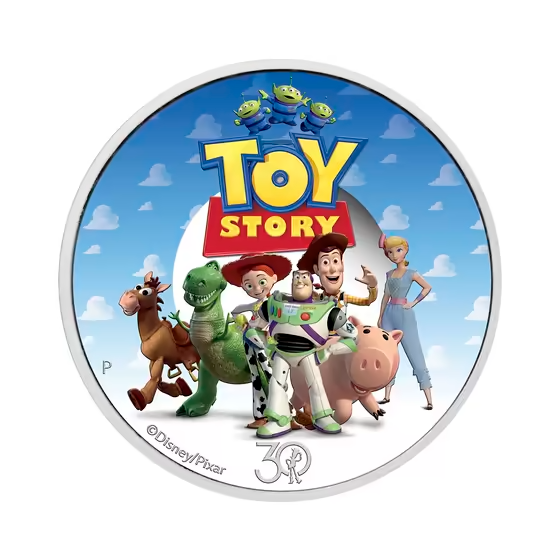 1/2OZ SILVER PROOF COLOURED COIN | TOY STORY