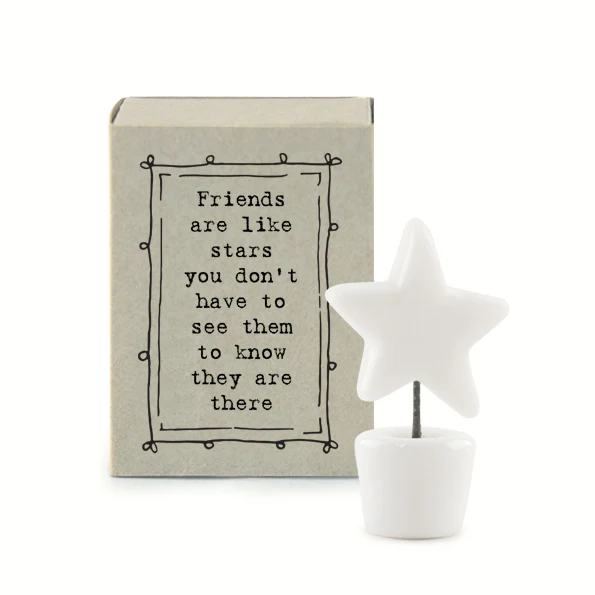 EAST OF INDIA MATCHBOX | STAR IN POT
