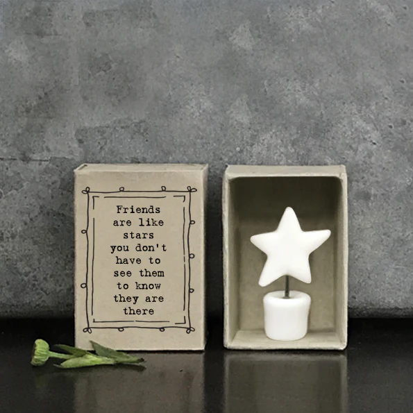 EAST OF INDIA MATCHBOX | STAR IN POT