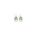 VAN GOGH ALMOND BLOSSOMS LAYERED ICONIC DROP EARRINGS