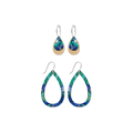 VAN GOGH IRISES TRINITY TEAR PACK EARRINGS