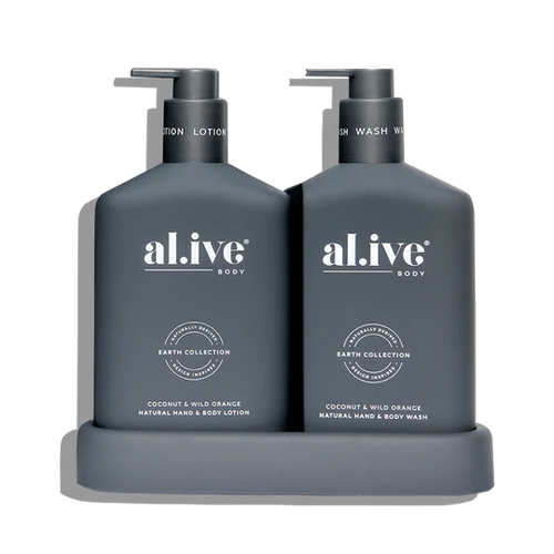 AL.IVE BODY - WASH & LOTION DUO | COCONUT & WILD ORANGE